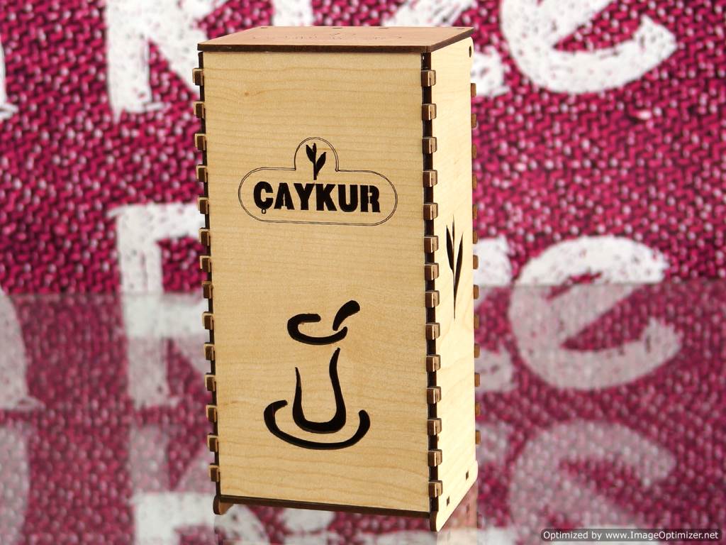 ahsap cay kutusu