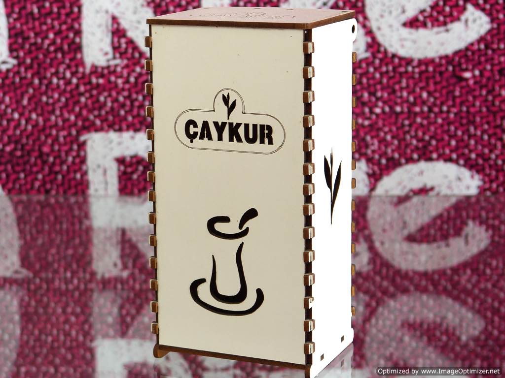 ahsap cay kutusu