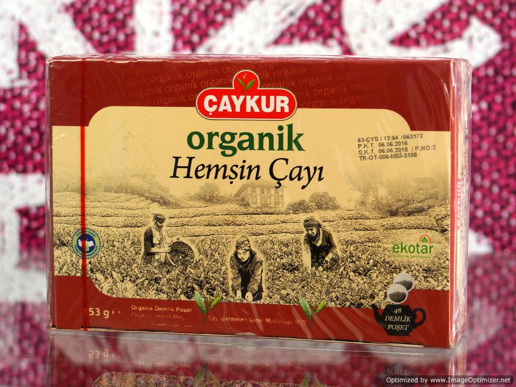 caykur organik hemsin cayi