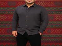 muslin dokuma erkek gomlek